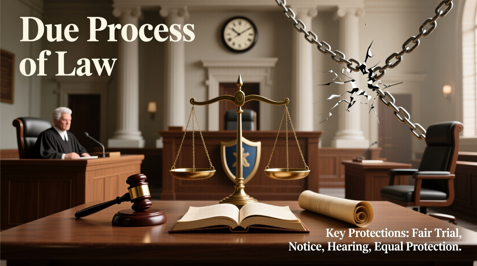 why is due process of law important key protections