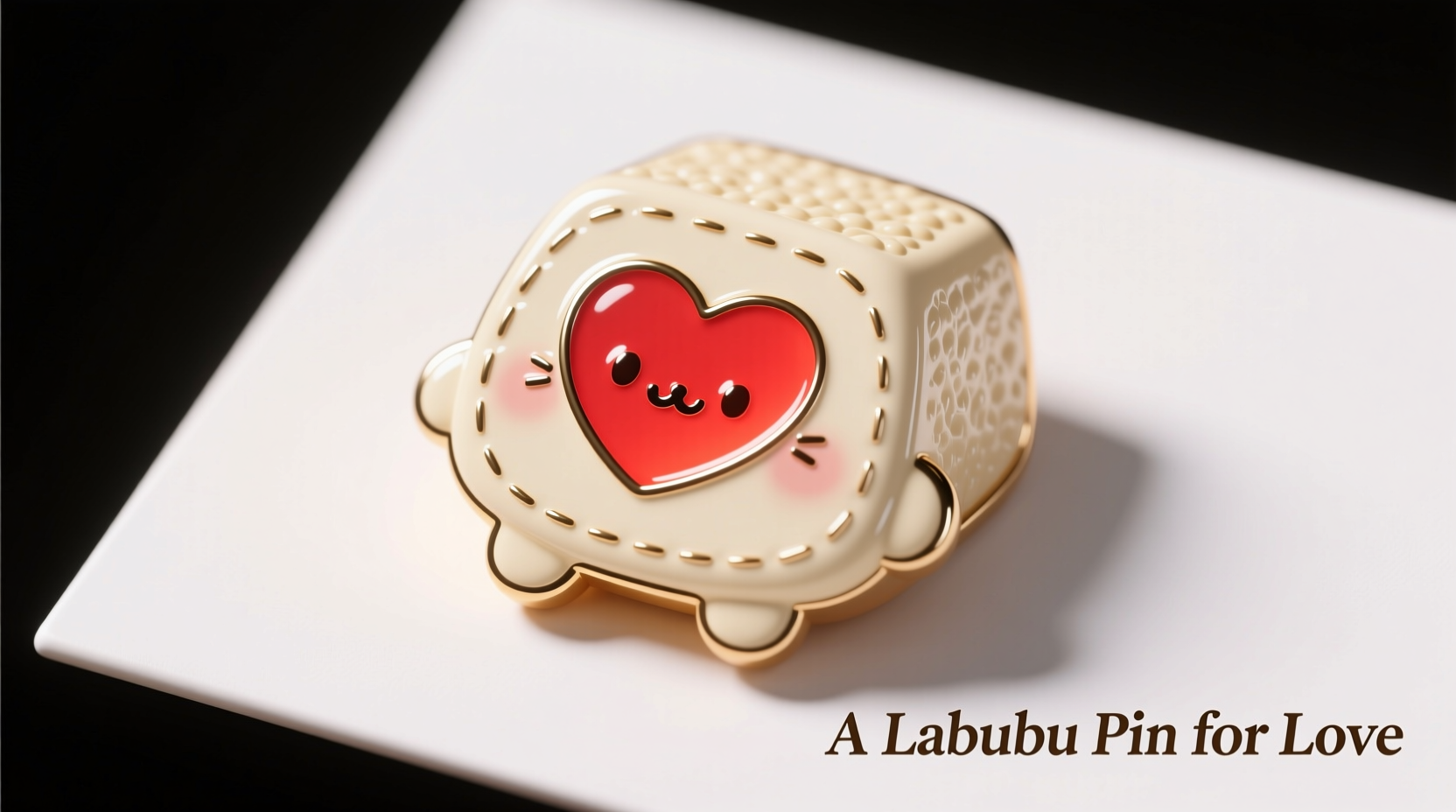 a labubu pin for love