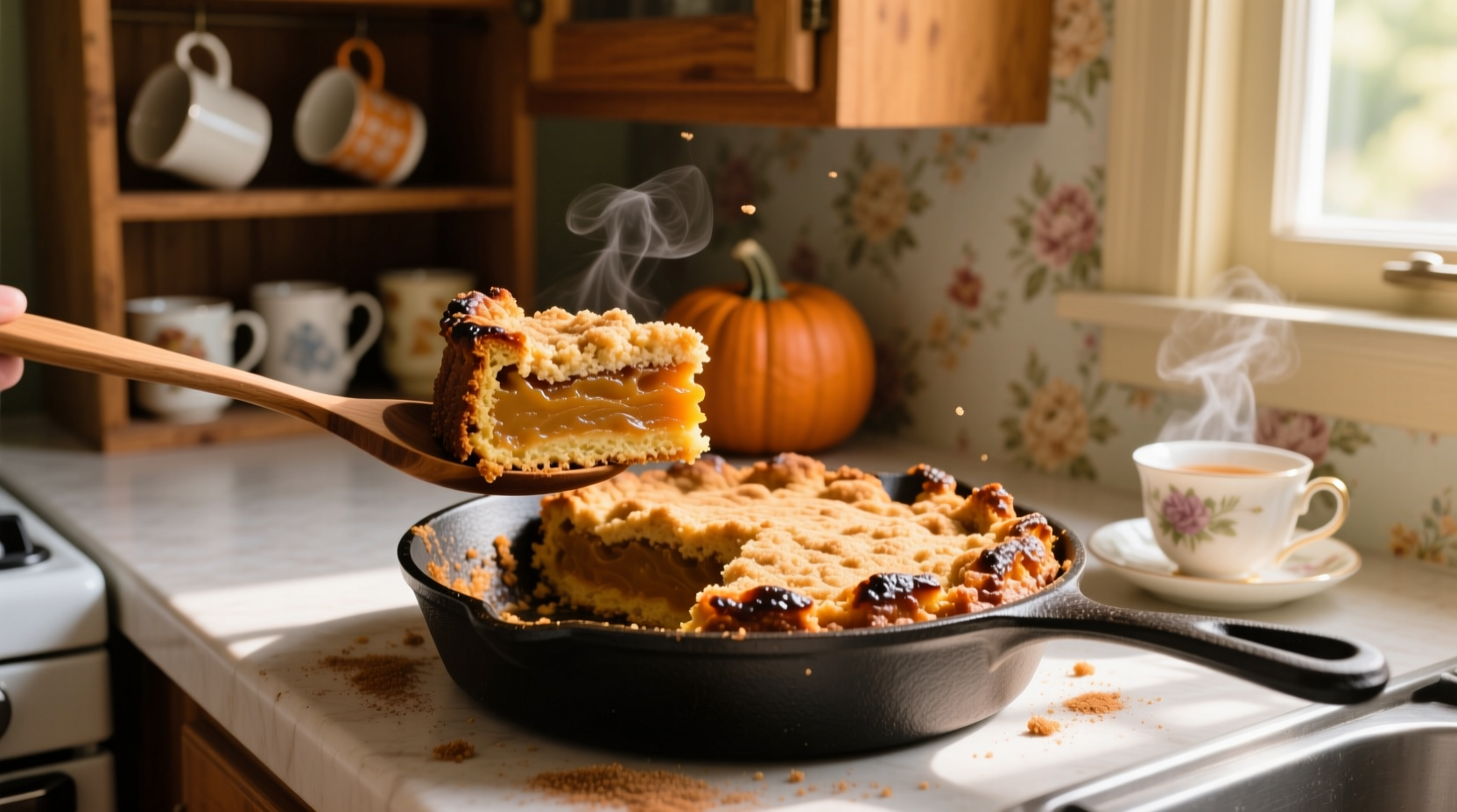 pumpkin dump cake