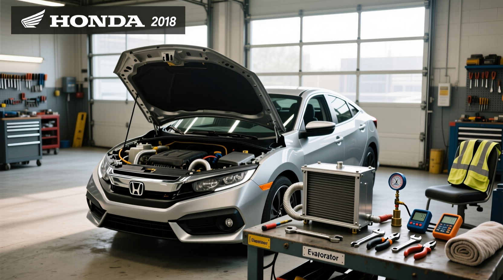 2018 honda civic evaporator replacement guide