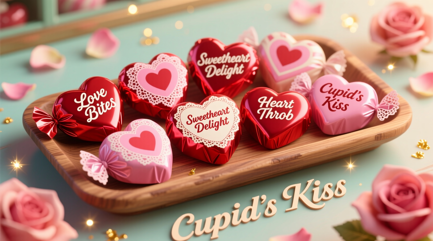 what are the valentines day heart candies called