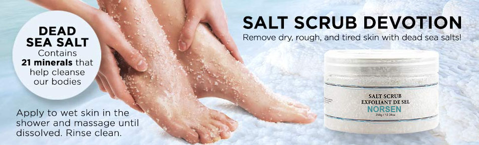 Wholesale Organic Body Care Exfoliating Dead Sea Salt body Scrub