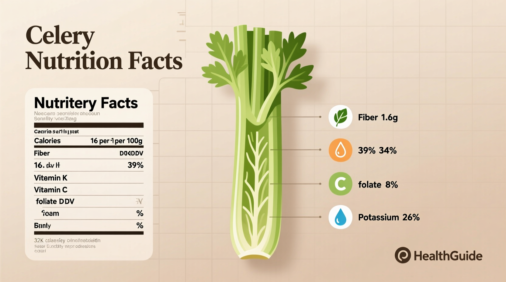Celery Nutrition Facts: Science-Backed Health Benefits