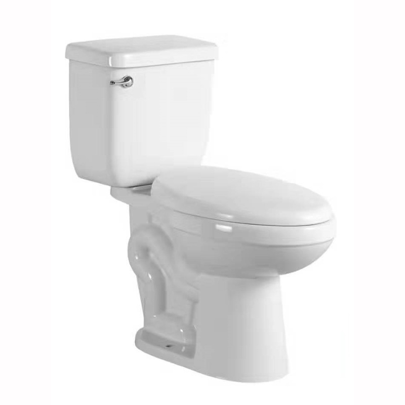 向いてプロダクトは高い洗面所を10インチの洗面所の二つの部分から成ったサイフォン ジェット機水戸棚模倣する