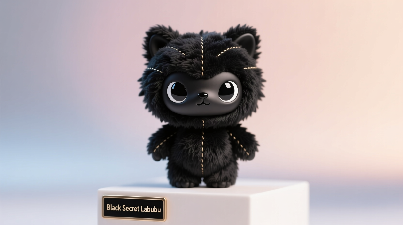 how much is the black secret labubu