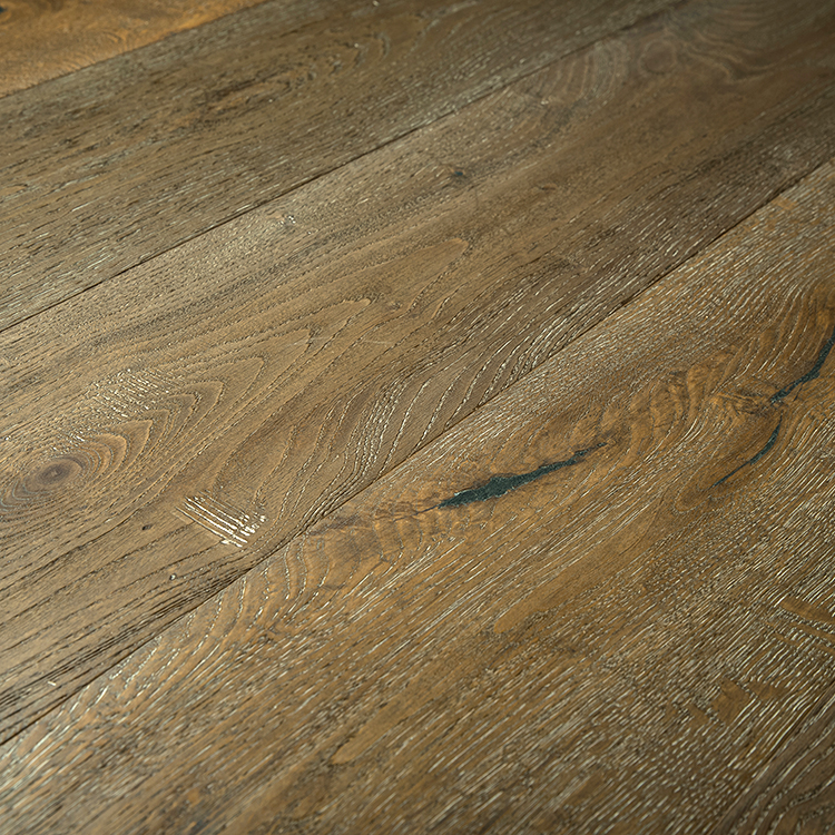Best price engineered white oak dark smoke engineered hardwood flooring