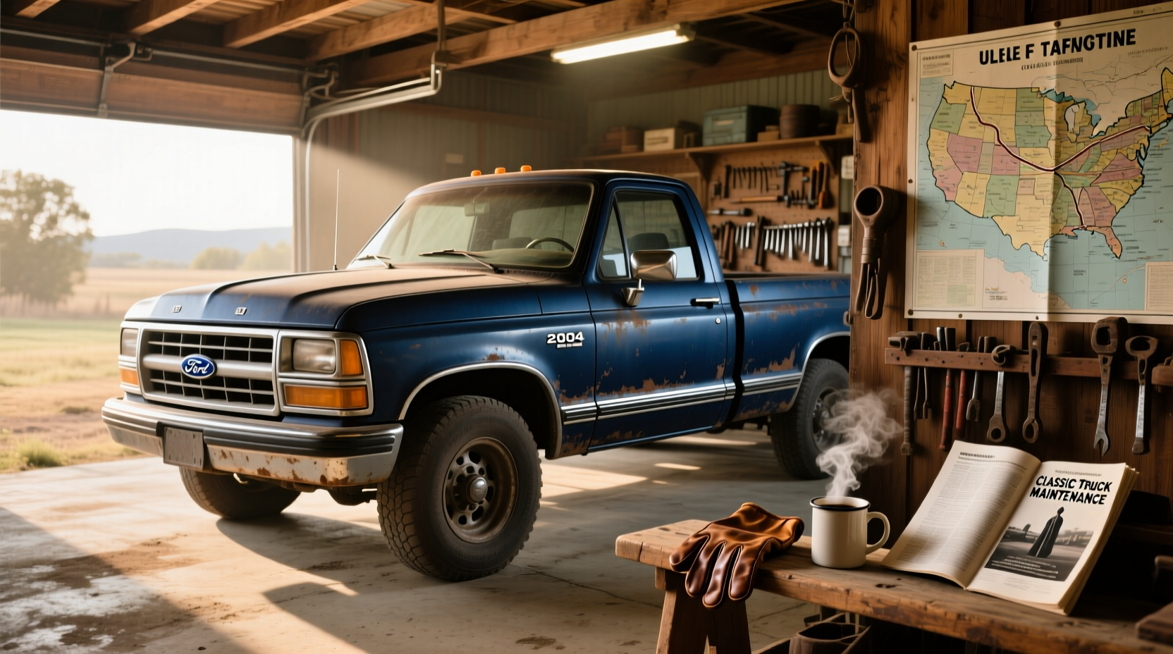 2004 Ford pickup truck, comparable segment vehicle