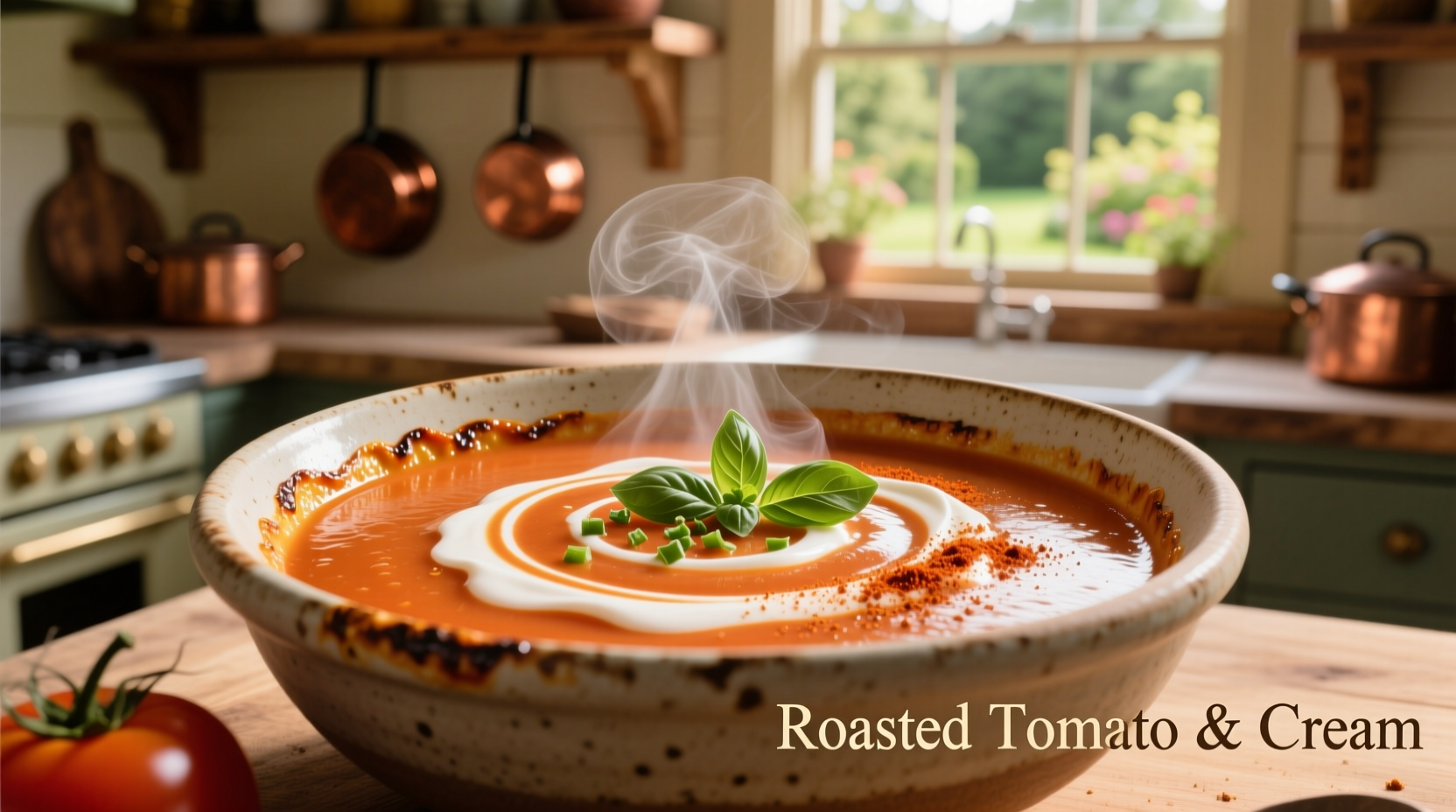 creamy roasted tomato soup