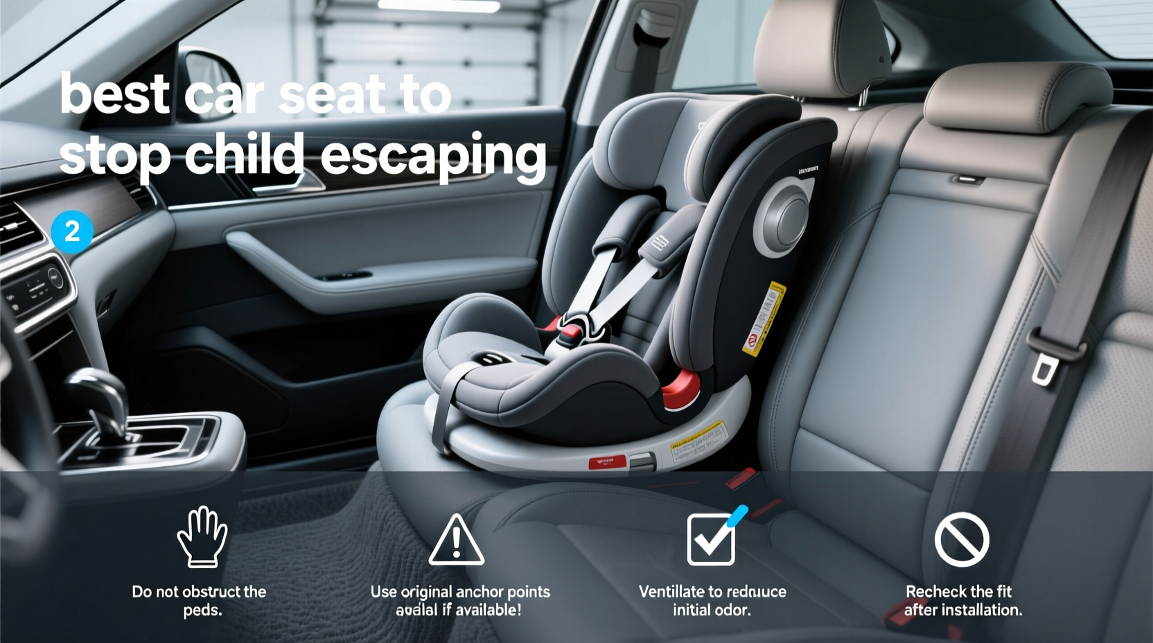 How to Choose Best Car Seat to Stop Child Escaping: Buying Guide