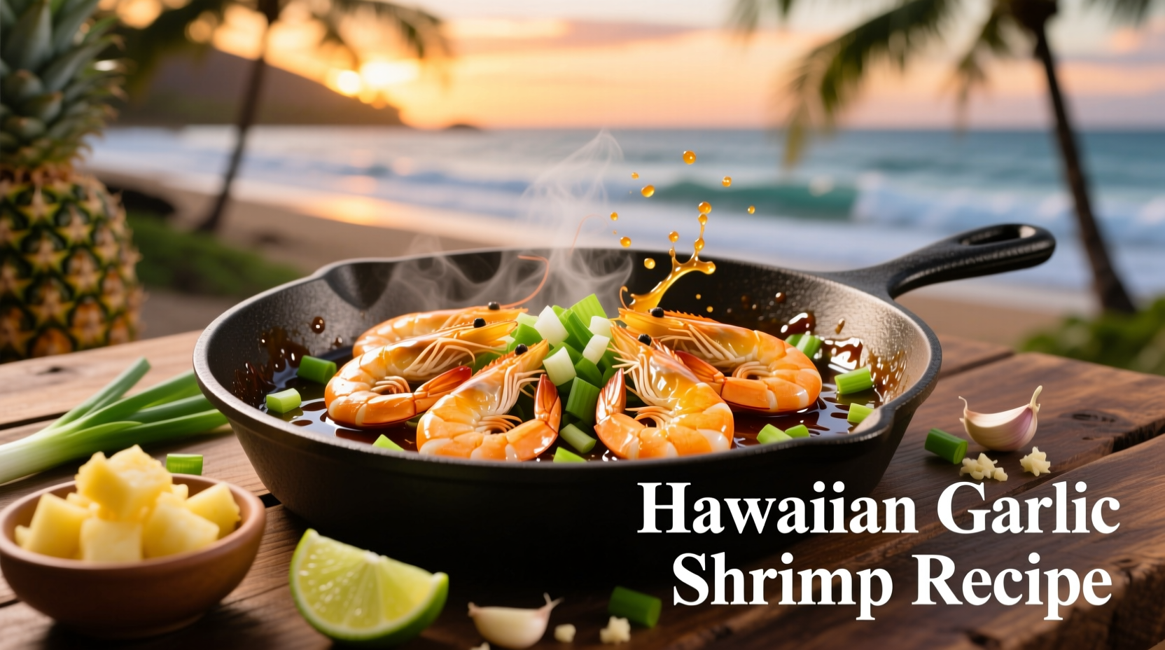 hawaiian garlic shrimp recipe