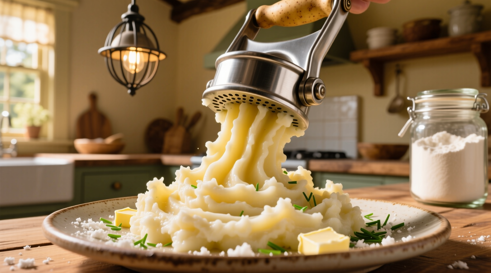 Perfect Mashed Potatoes with Ricer: No Lumps Guaranteed