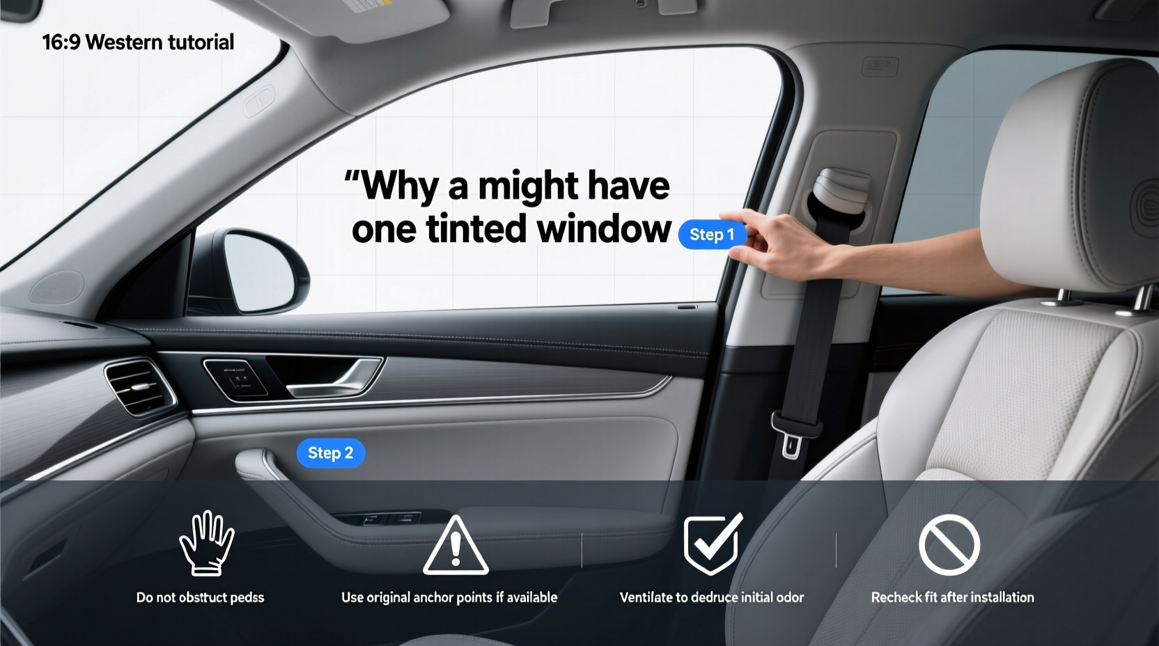 Why Would a Car Have One Tinted Window: Buying Guide & How to Choose