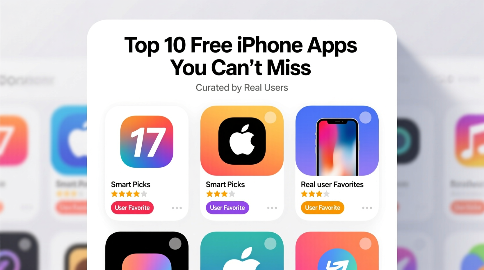 discover the best free apps for iphone with smart picks and real user favorites