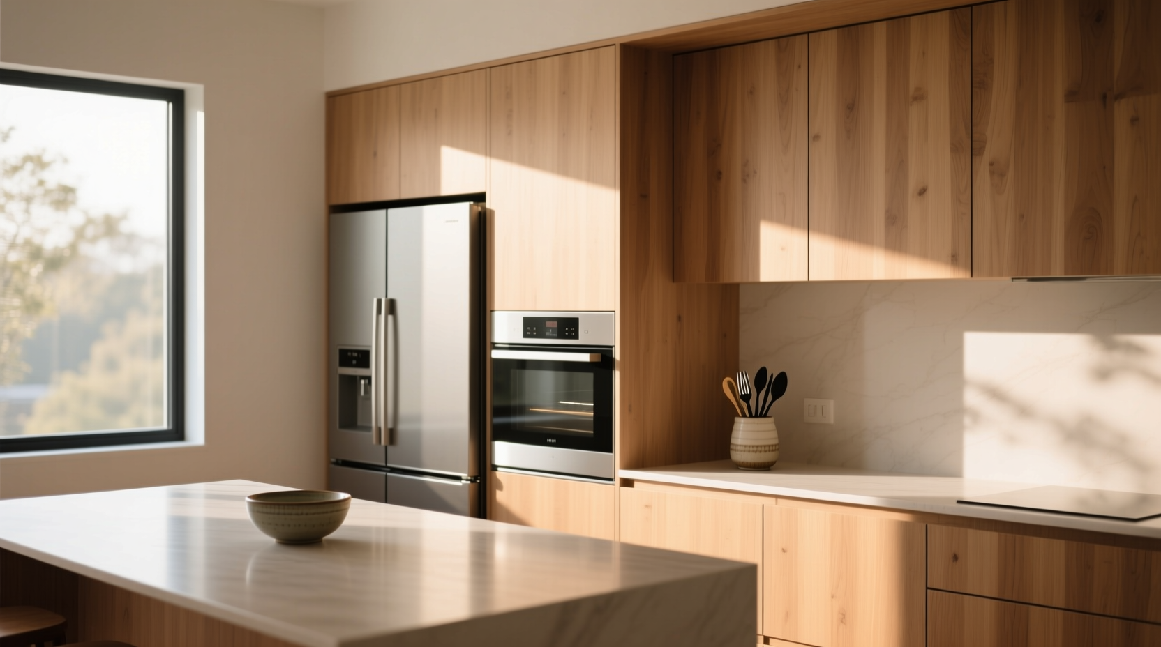 how to pull off the hidden kitchen trend