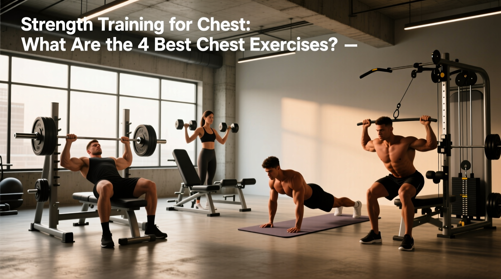 4 best chest exercises for strength growth