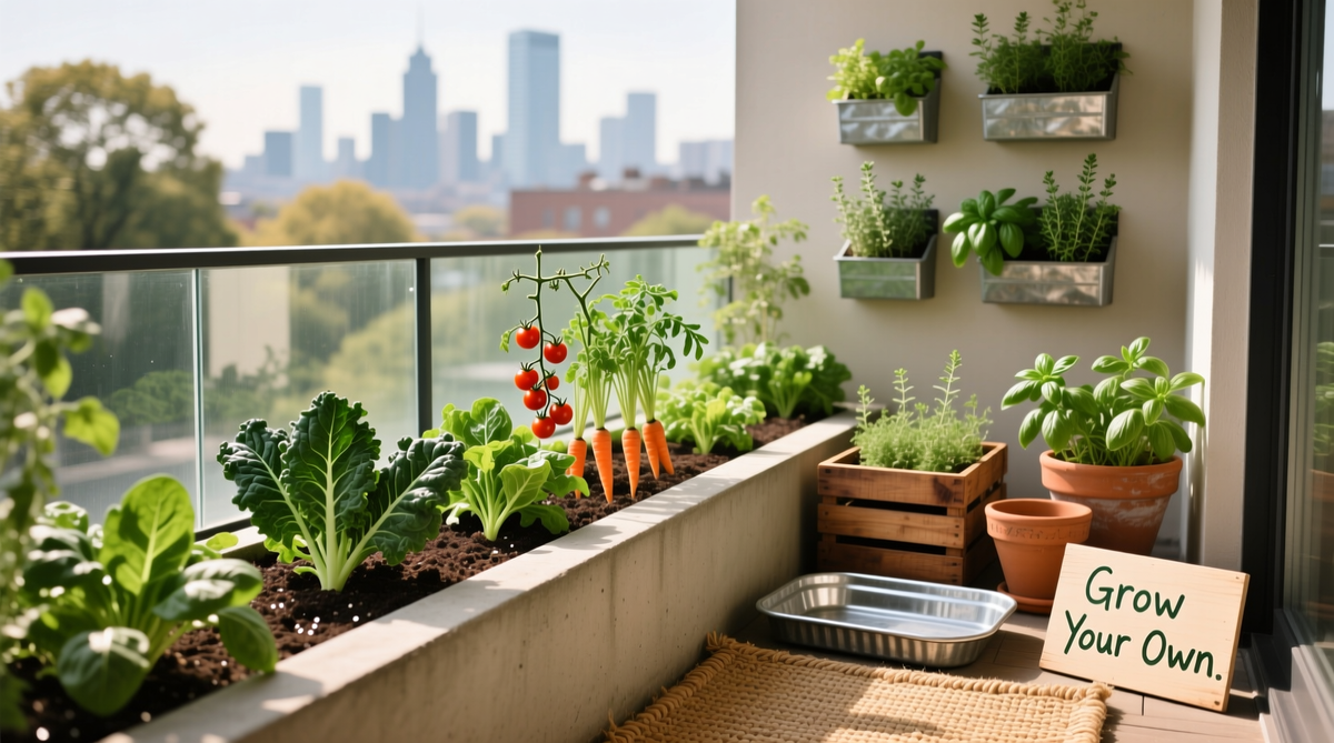 Very Small-Space Permaculture for Balconies and Patios