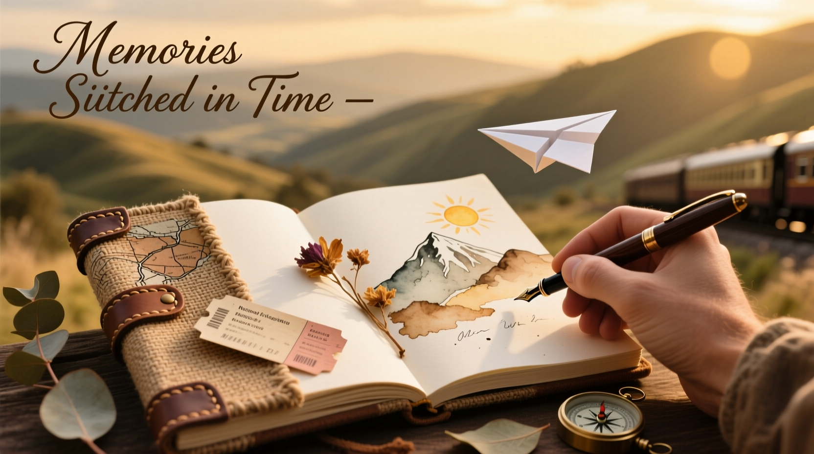 creative ways to use a fabric notebook for memorable travel journaling