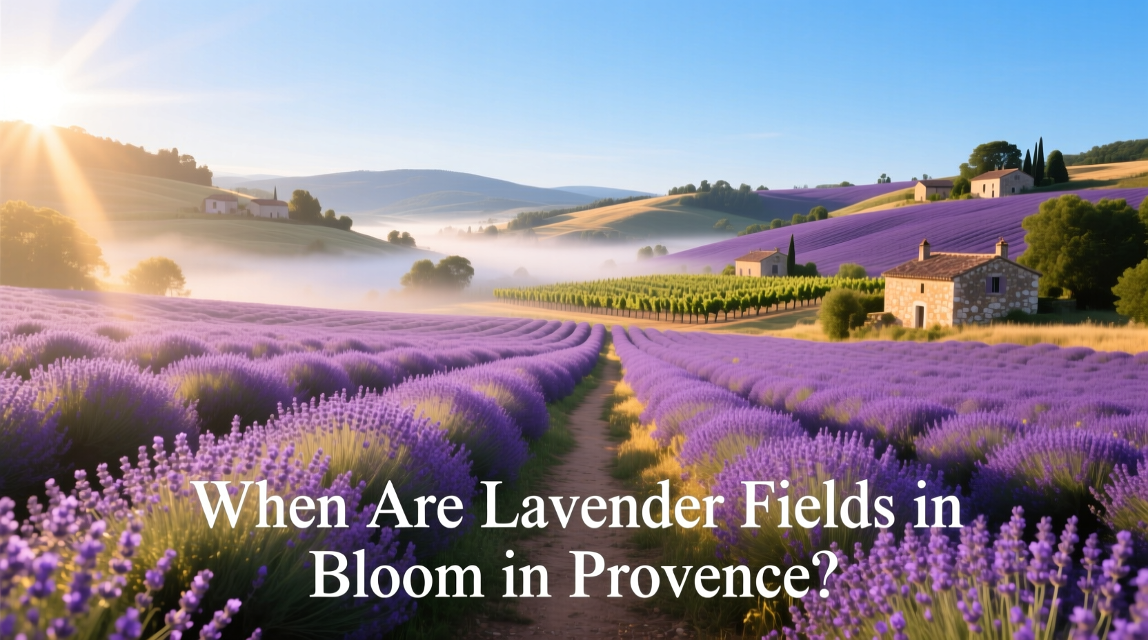 When Are Lavender Fields in Bloom in Provence?