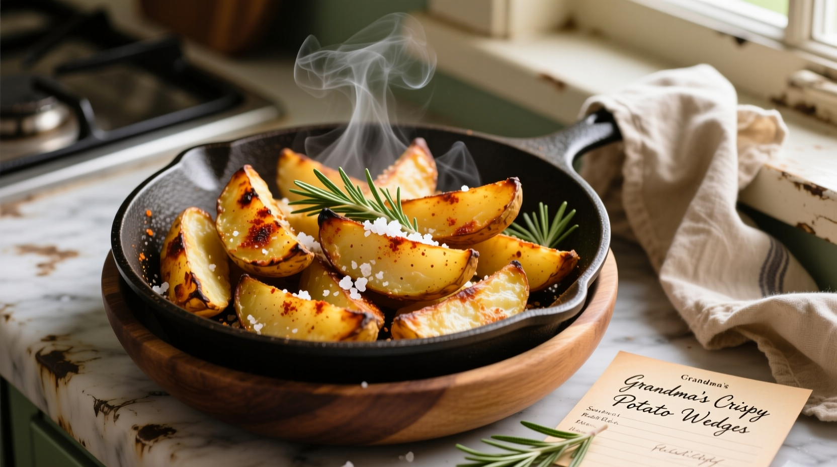 potato wedges recipe
