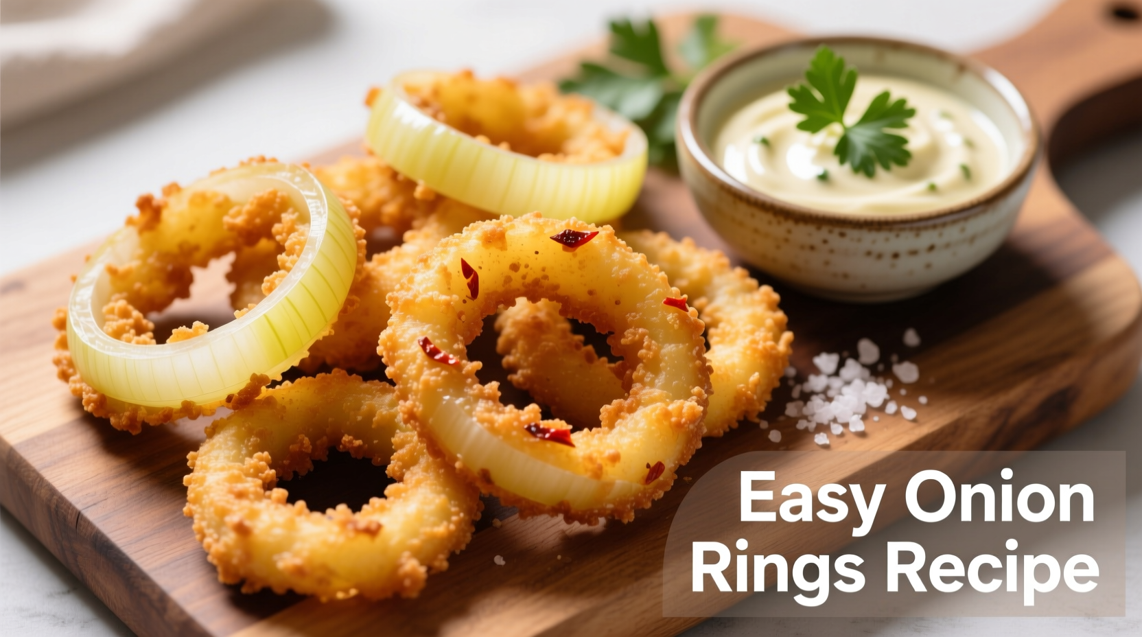 easy onion rings recipe