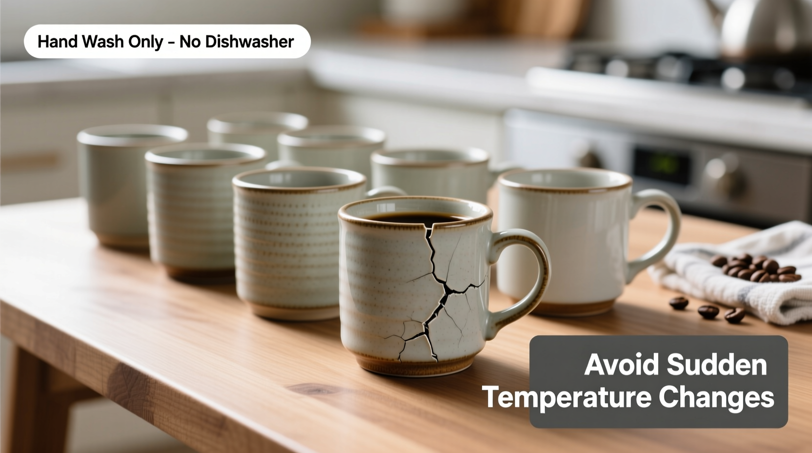 essential tips for caring for ceramic coffee mugs to prevent cracks and damage