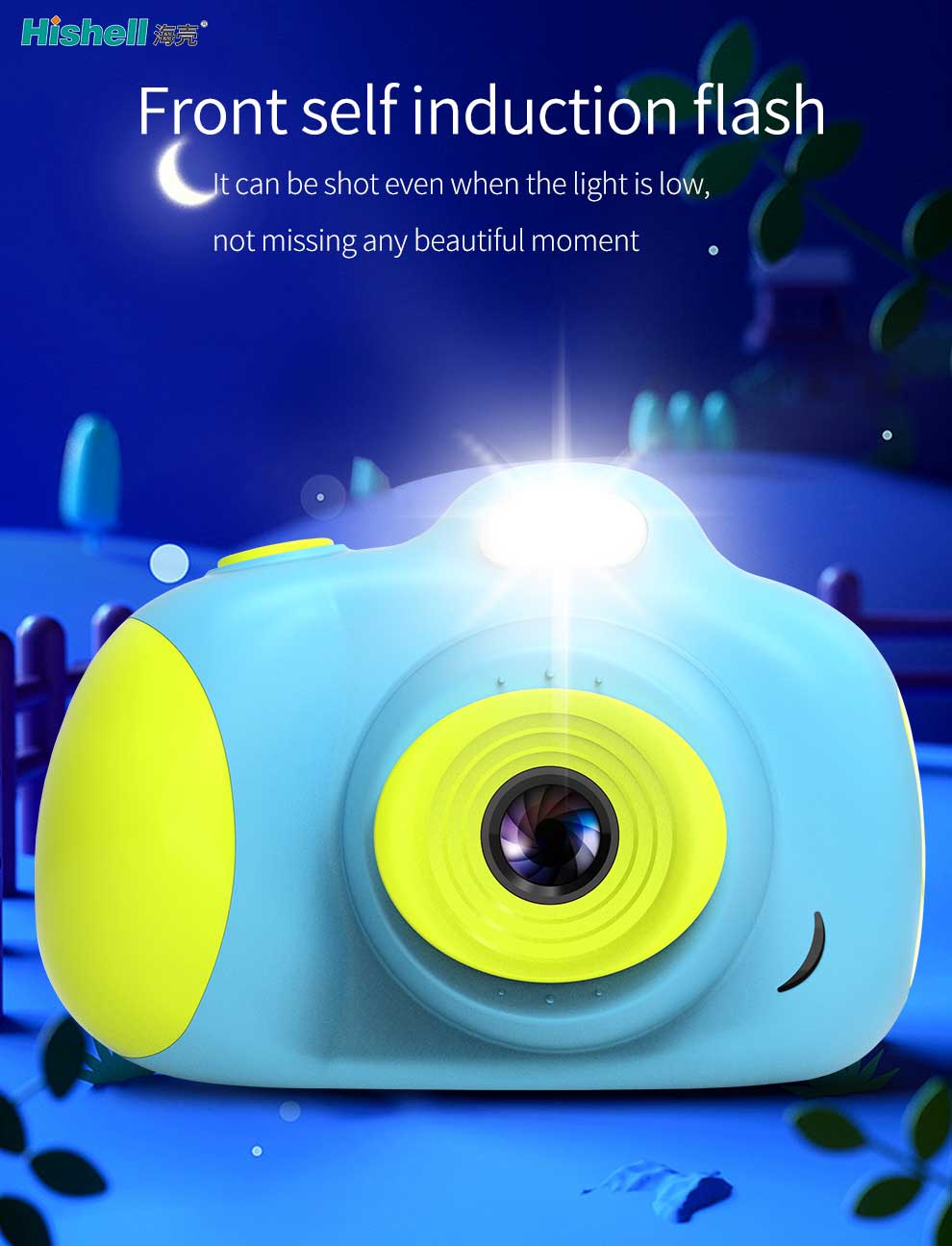 Fun gift for Kids Built-in Lithium Battery Fun Photo Waterproof Shockproof Cartoon Smart Kids Camera