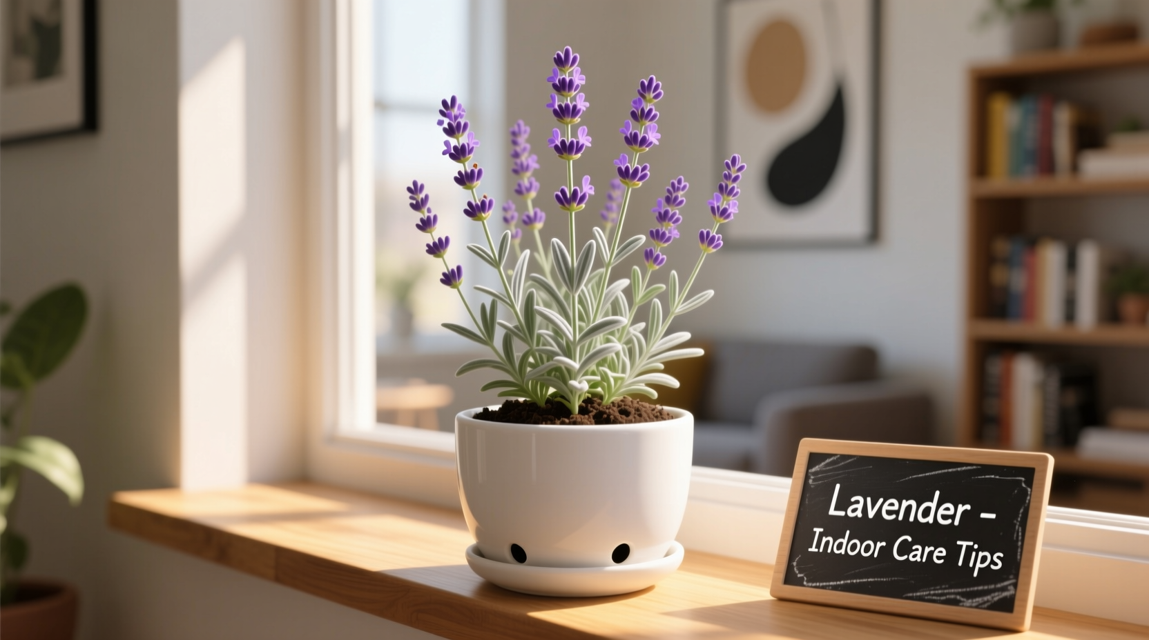 can you grow a lavender plant indoors