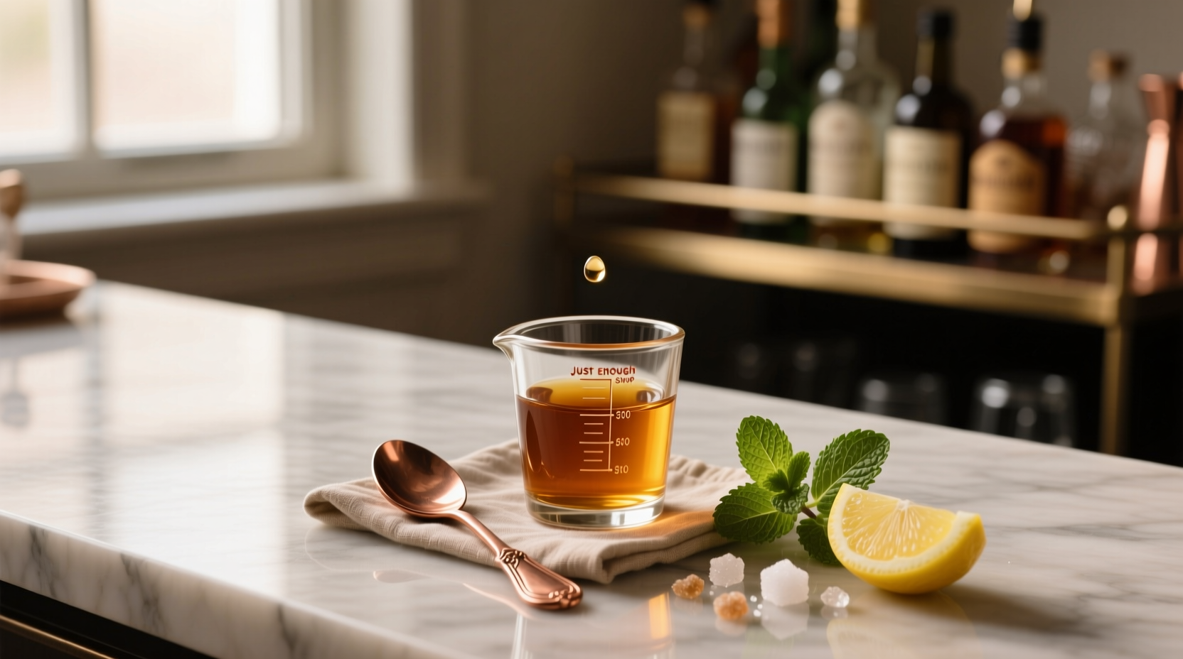 how to make just enough cocktail syrup
