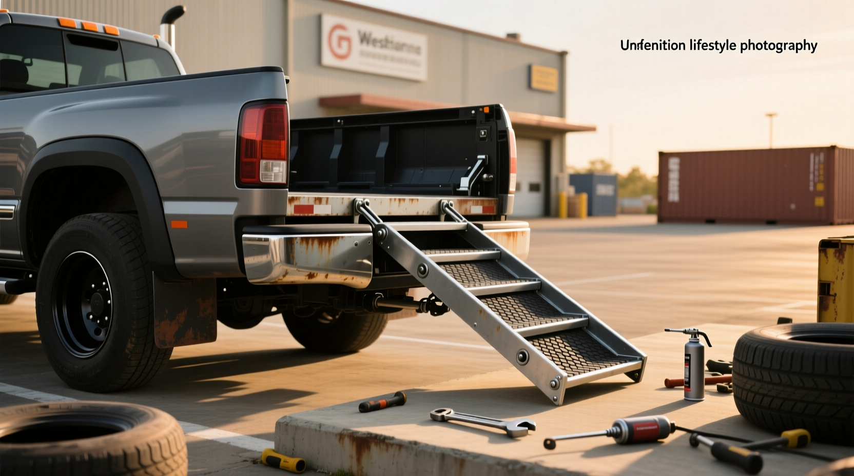 What Is a Retractable Truck Step and How Does It Work?
