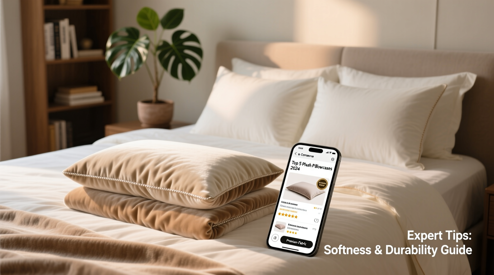 expert tips for finding the softest and most durable plush pillowcases online