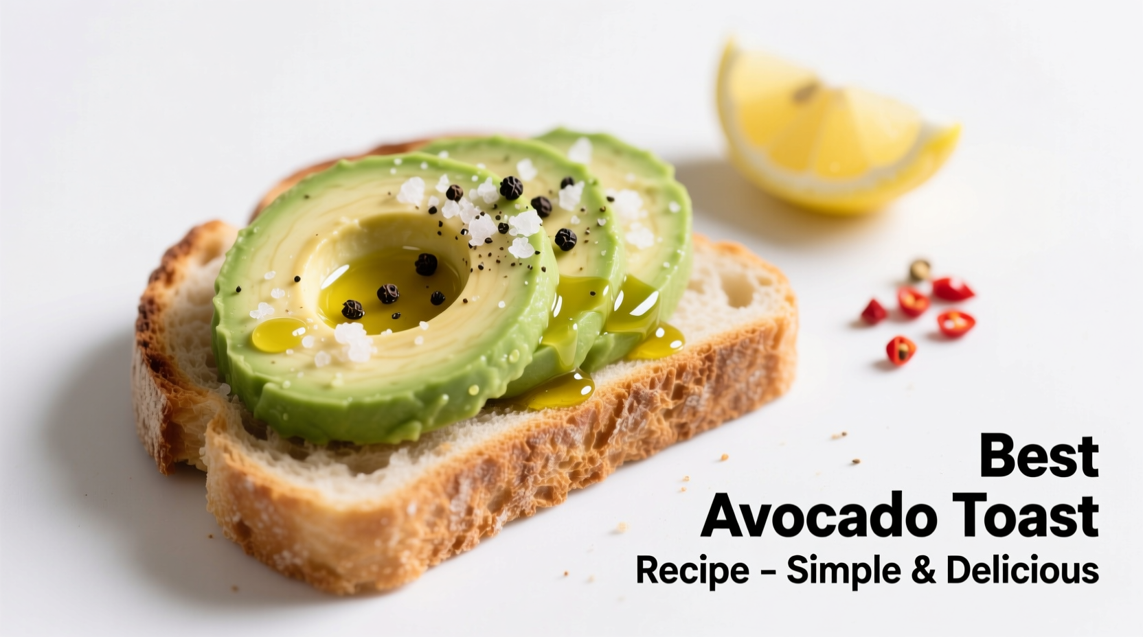 simple guidance for the best recipe for avocado toast anyone can try
