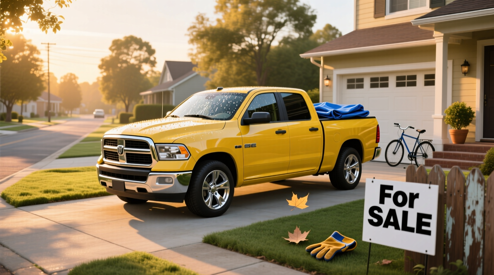 yellow pickup truck for sale buying guide