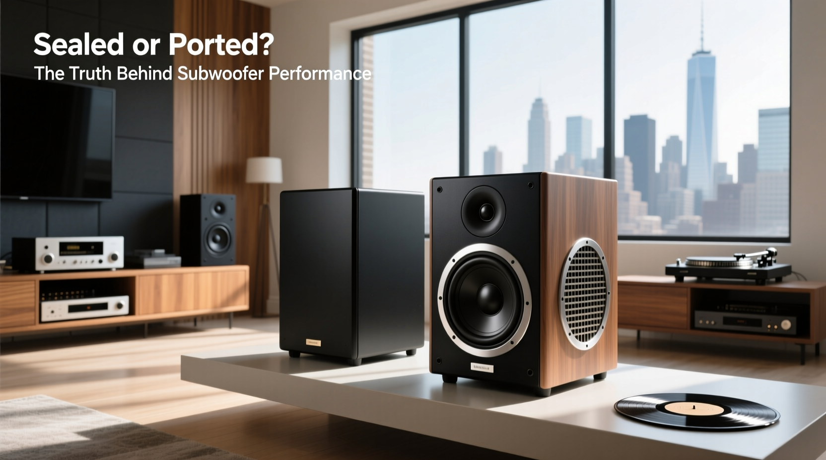 Subwoofer Box Guide: How to Choose Between Sealed and Ported