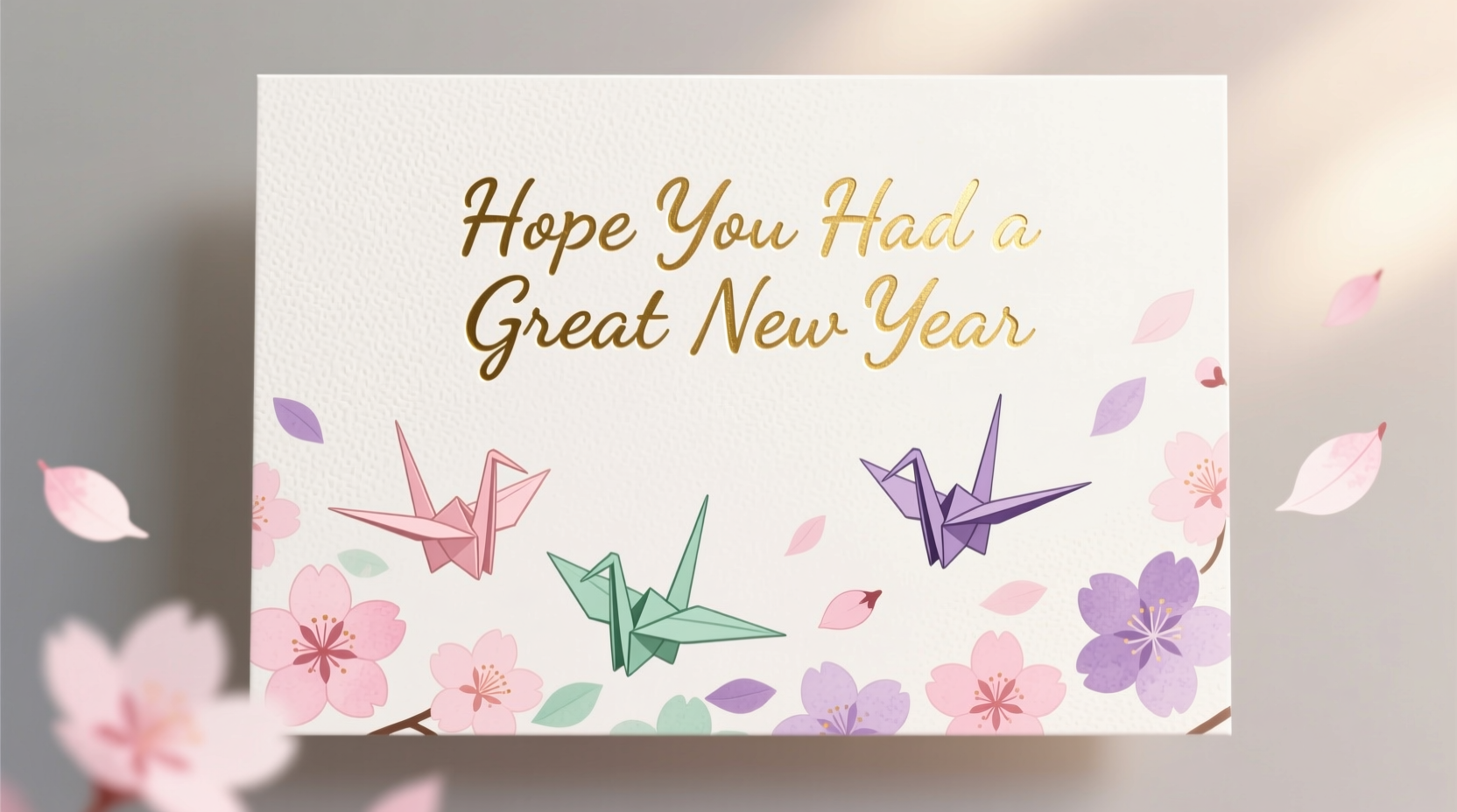 how to say hope you had a great new year