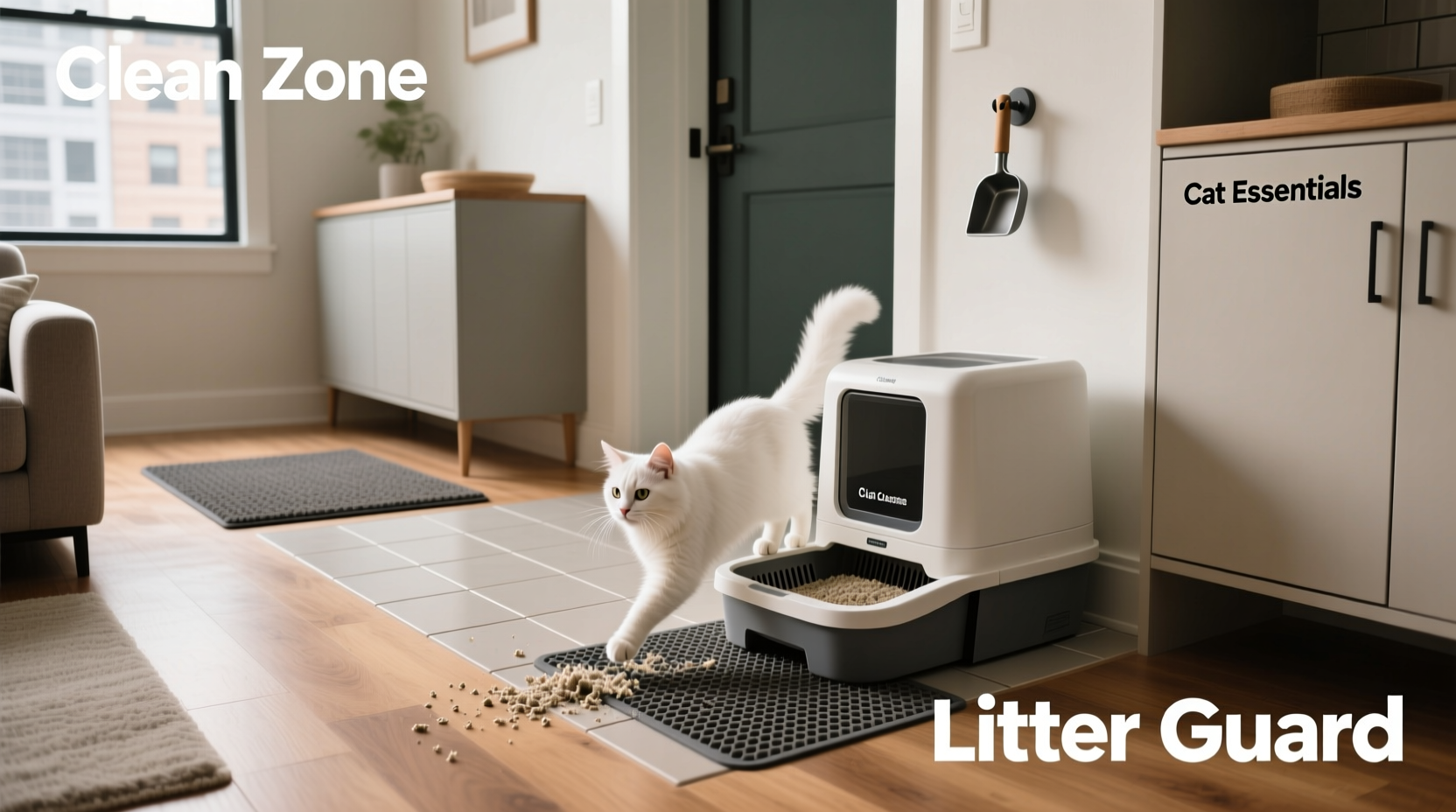 effective strategies to prevent cat litter tracking and keep your home clean 8