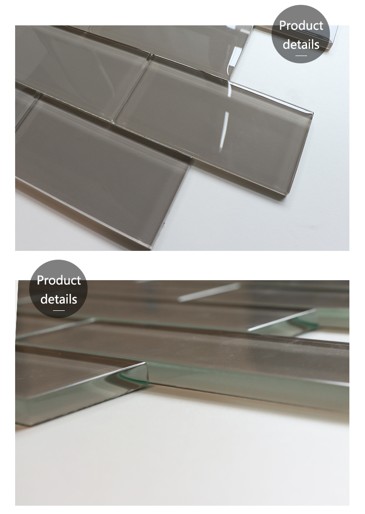 Glass Mosaic Pool Tile 8Mm White  For Swimming Pool 300x300mm