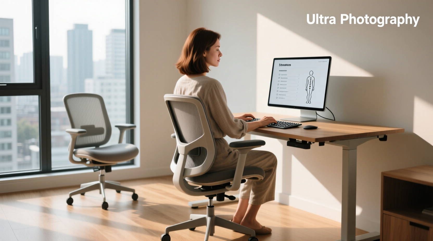 adjustable chair for posture support