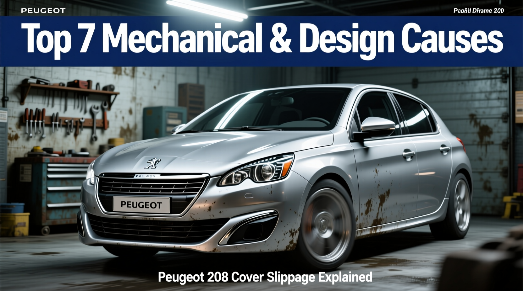 peugeot 208 cover slippage reason