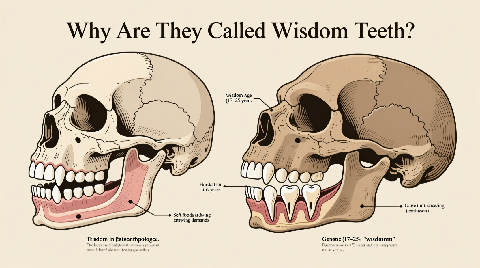 why are they called wisdom teeth origins explanations