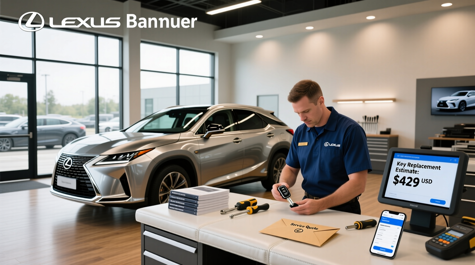 How Much Does a Lexus RX 350 Key Replacement Cost?