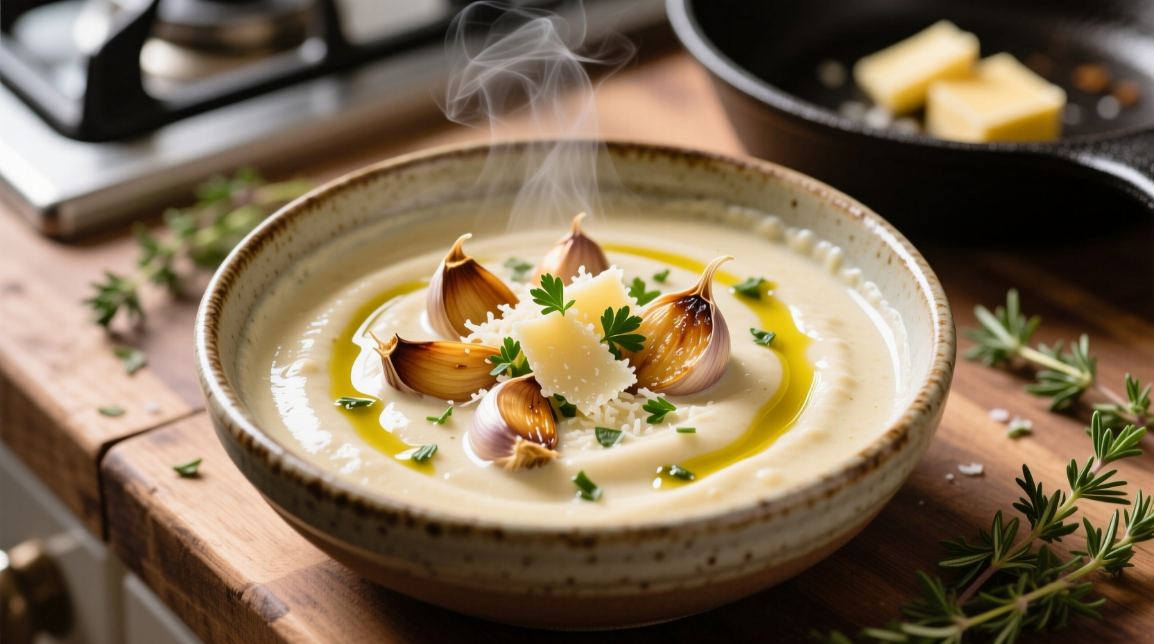 Perfect Garlic Cream Sauce Recipe in 15 Minutes