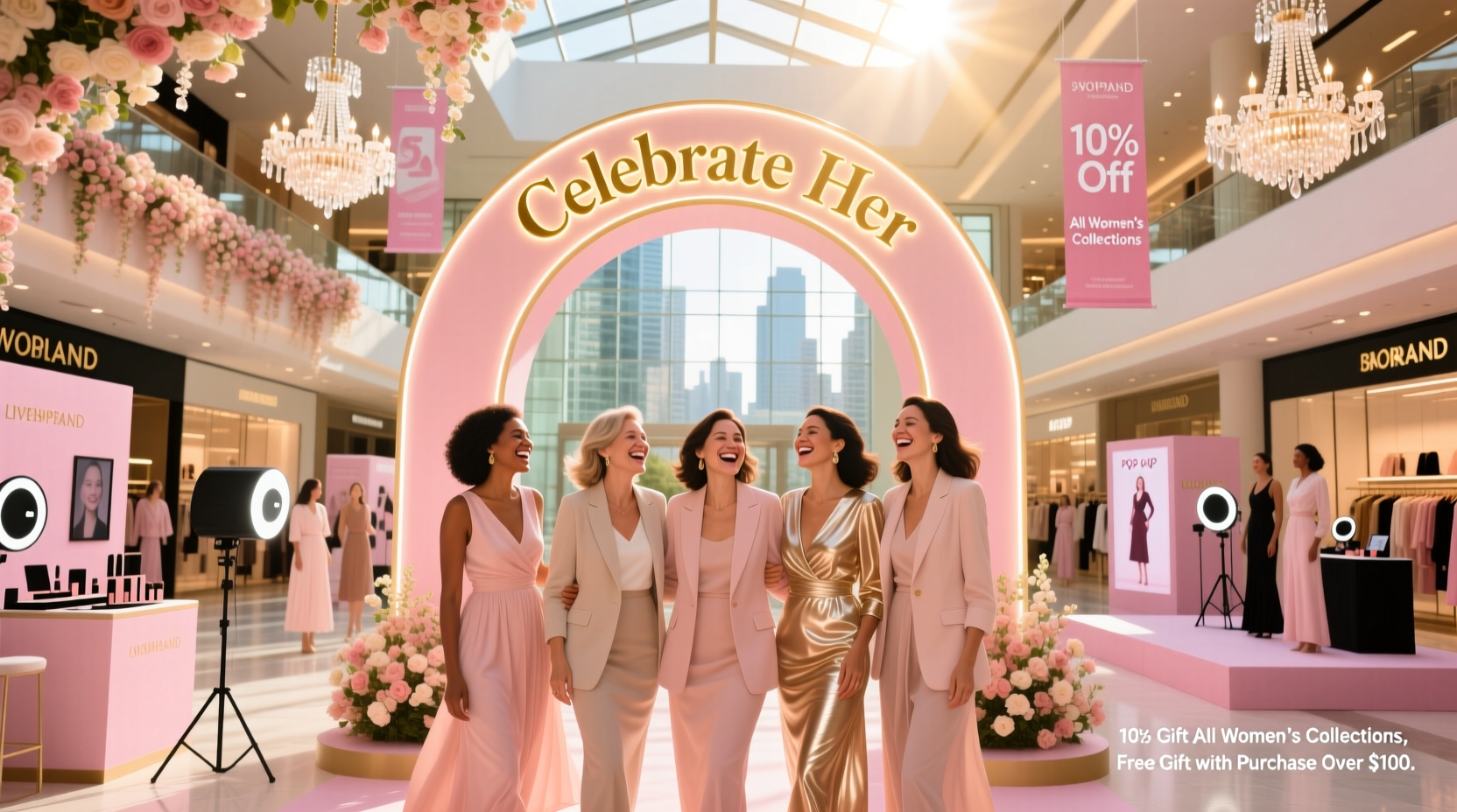 womens day ideas for malls