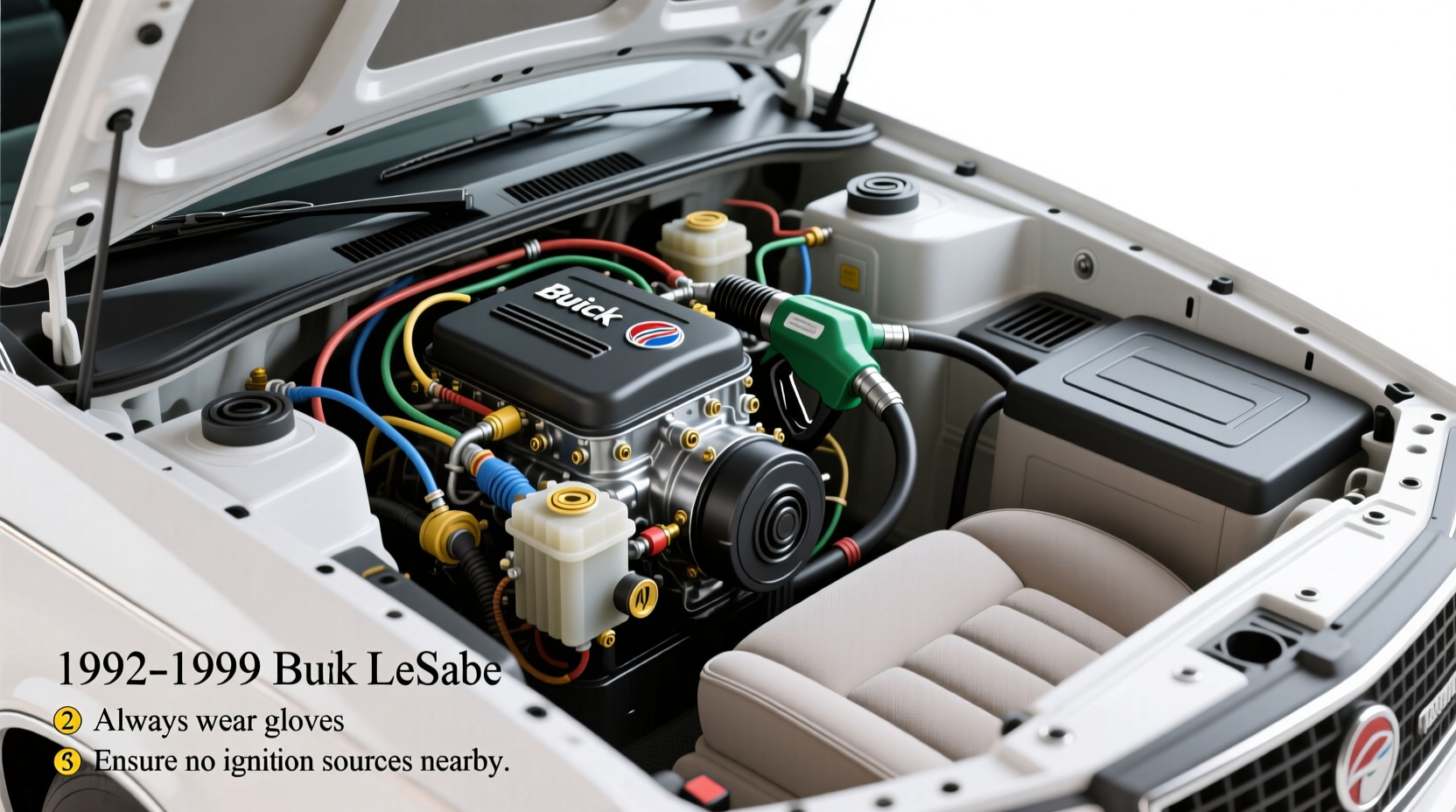 step by step guide to safely replace the fuel pump on a 92 99 buick lesabre