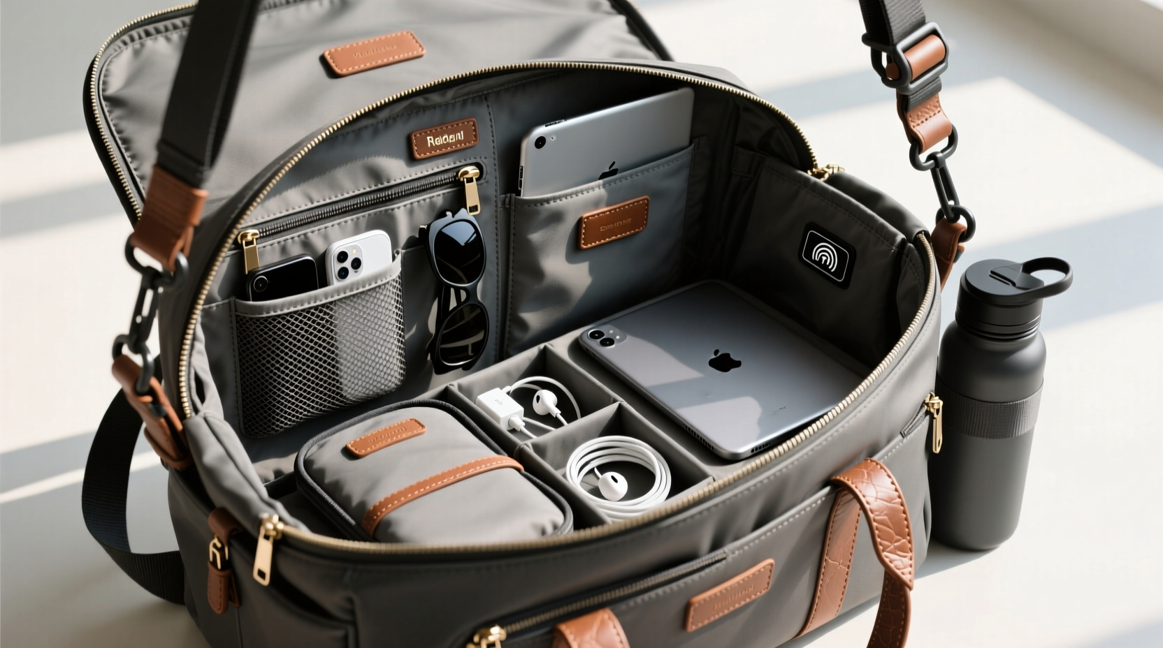 smart strategies to maximize storage and organization in your large capacity shoulder bag