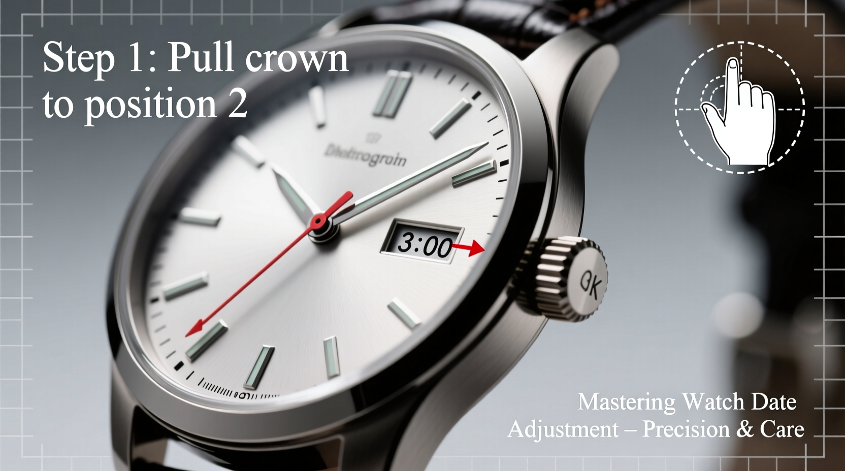 mastering watch date adjustment a simple guide to changing the date on any watch