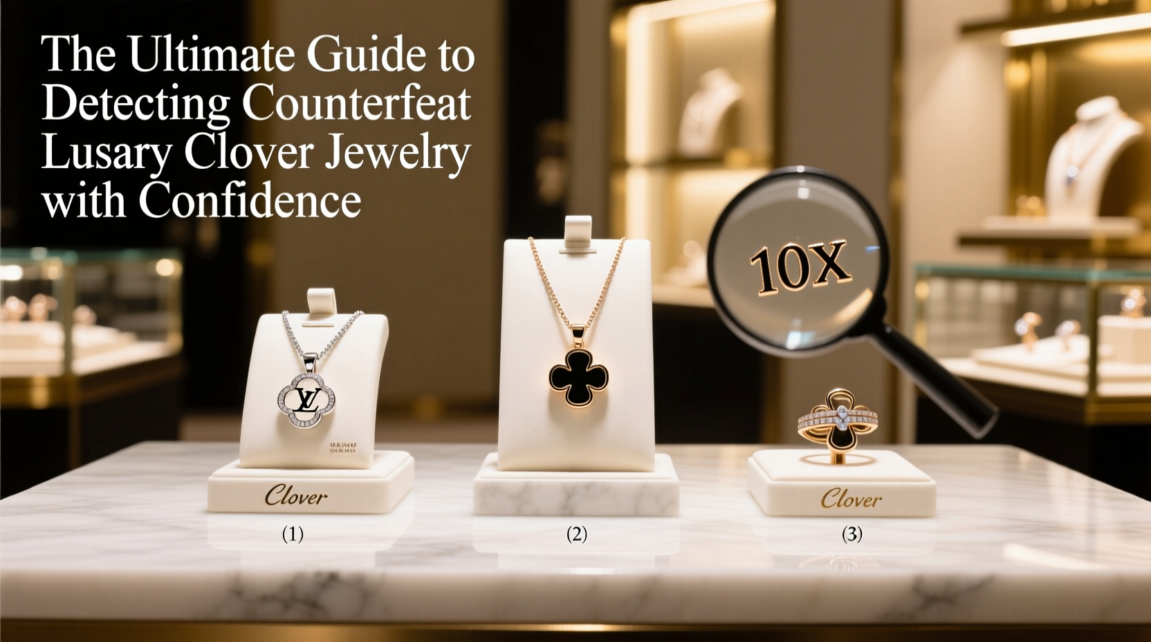 the ultimate guide to detecting counterfeit luxury clover jewelry with confidence