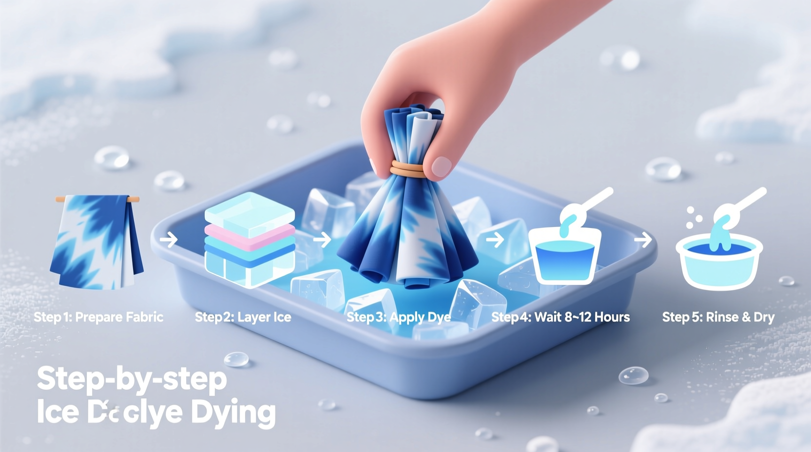how to ice dye