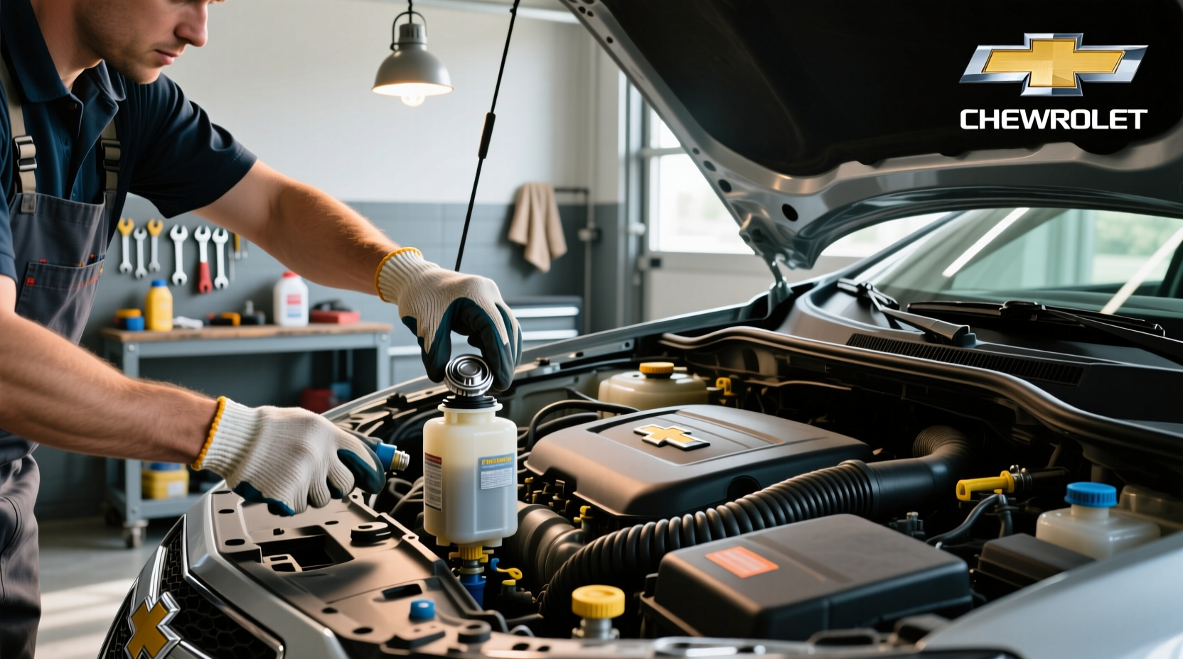 2014 chevy cruze coolant reservoir replacement guide