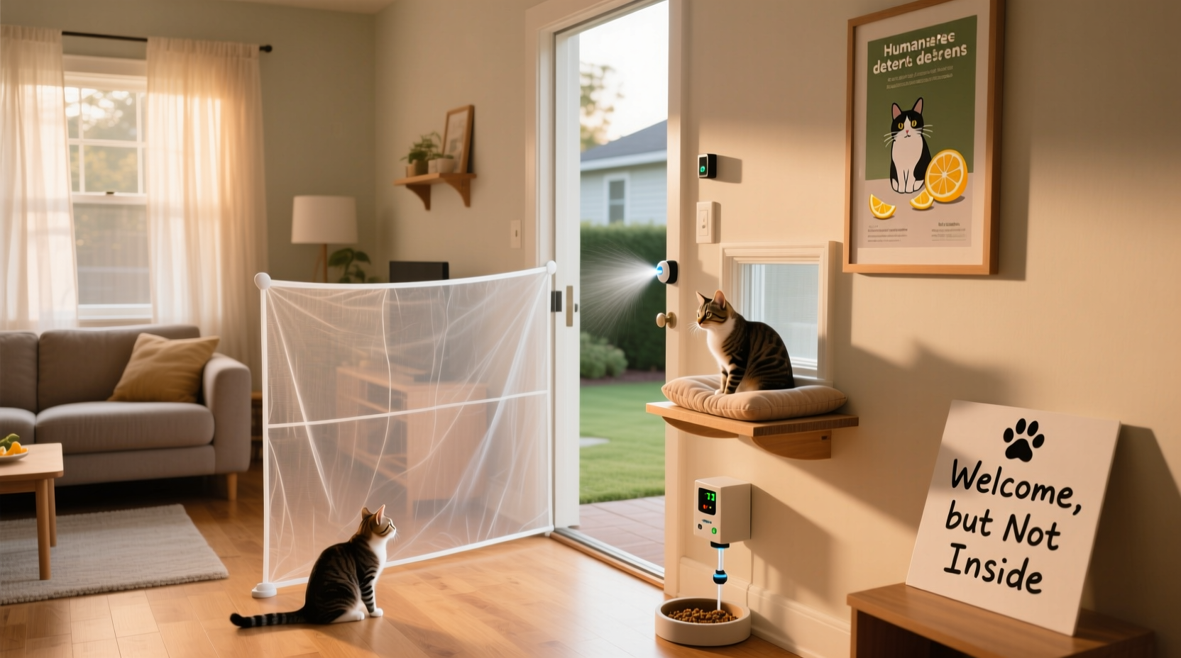 effective and compassionate strategies to keep stray cats out of your home