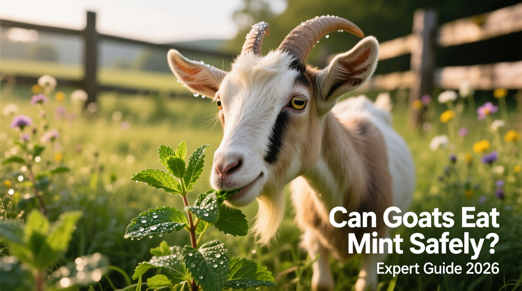 can goats eat mint